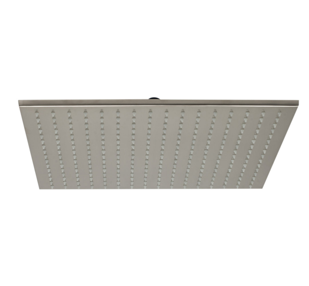 Rain Fixed Shower Head 1.8 GPM GPM with Temperature-based LED Alfi Brand 