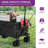 Heavy Duty Collapsible Foldable Wagon Utility Wagons Carts with Big Wheels and Brakes-98696411