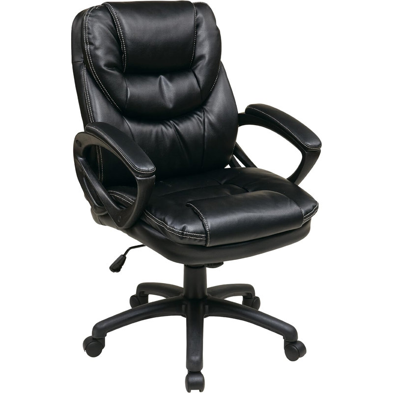 Chaise de dessinateur haute chaise de bureau avec accoudoirs 3D pour bureau debout, chaise de bureau ergonomique en filet à hauteur réglable avec support lombaire réglable et anneau de repose-pieds, noir