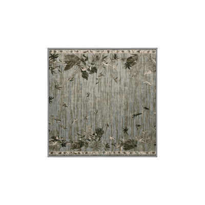 Silky Soft Plush Brown Area Rug