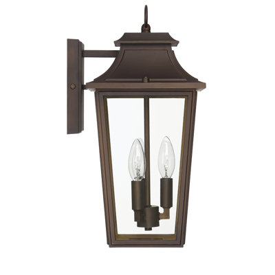Hunter Spring Cove Outdoor 3 Light Large 17 Inch Wall Light