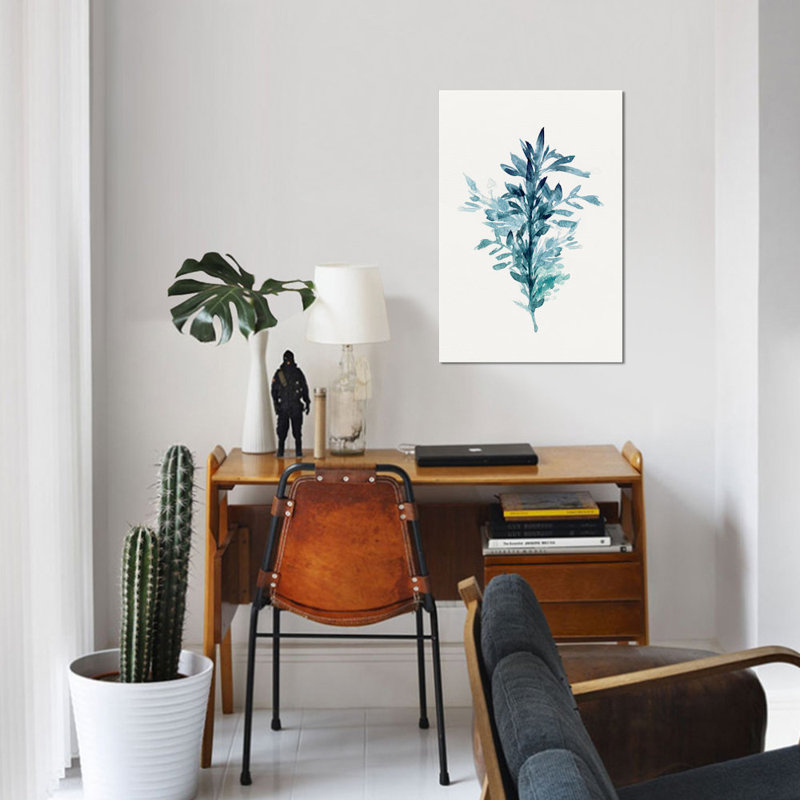 « botanique iii », impression sur toile, H 26 po x l 18 po x P 1,5 po, Toile tendue, Pas de tapis