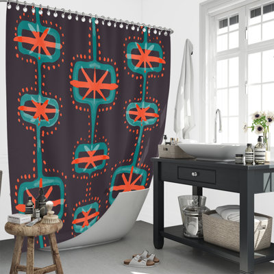 Rideau de douche simple Falkner