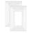 Architectural 1 - Gang Rocker Standard Wall Plate-44465894-128259131
