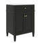 Meuble-lavabo moderne de 24 po avec lavabo et armoire de rangement moderne avec 2 portes à fermeture en douceur-1143559110-1143559130