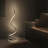 Allure Black 38 in. Industrial LED Energy Efficient Floor Lamp with Built-In 3-Way Dimmer-69896180