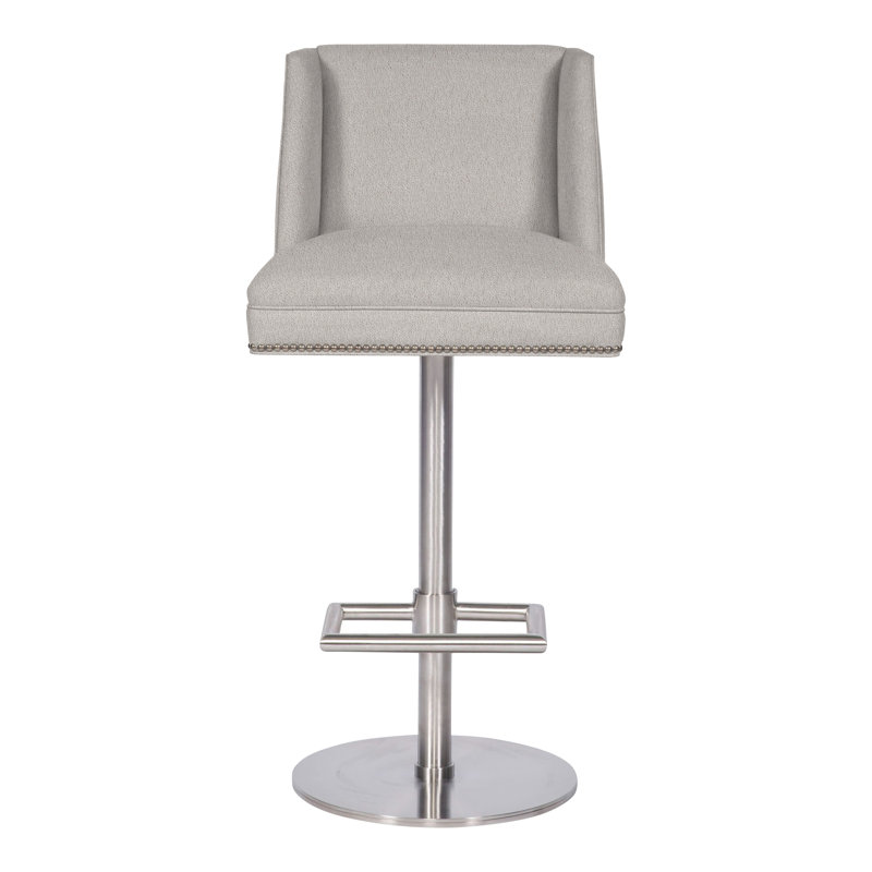 Ace By Michael Weiss Swivel Upholstered Bar Stool, Yes, Navada Granite