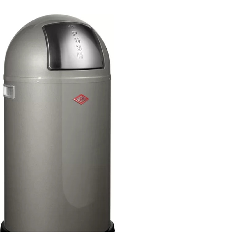 Pushboy 50L Bin, Dark Grey
