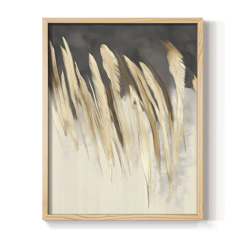 Impression encadrée FLORAL Series DCLXVI - Bois massif, H 30 po x l 24 po