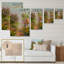 «Little House in the Blossoming Forest», peinture sur toile-59756312-59782962
