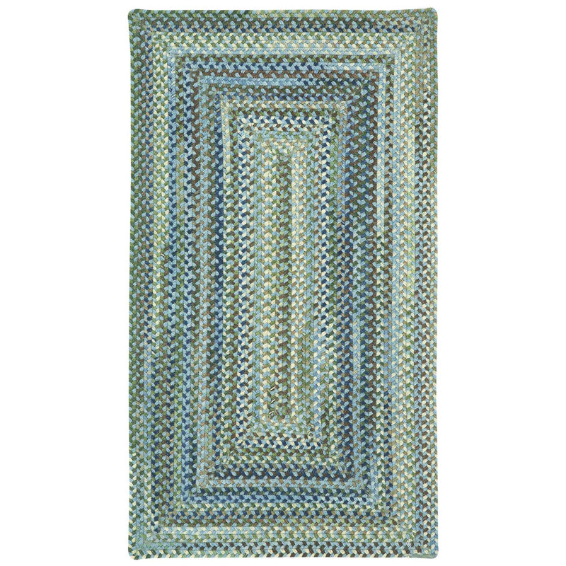 Indoor Rug, Concentric Rectangle 7' x 9'