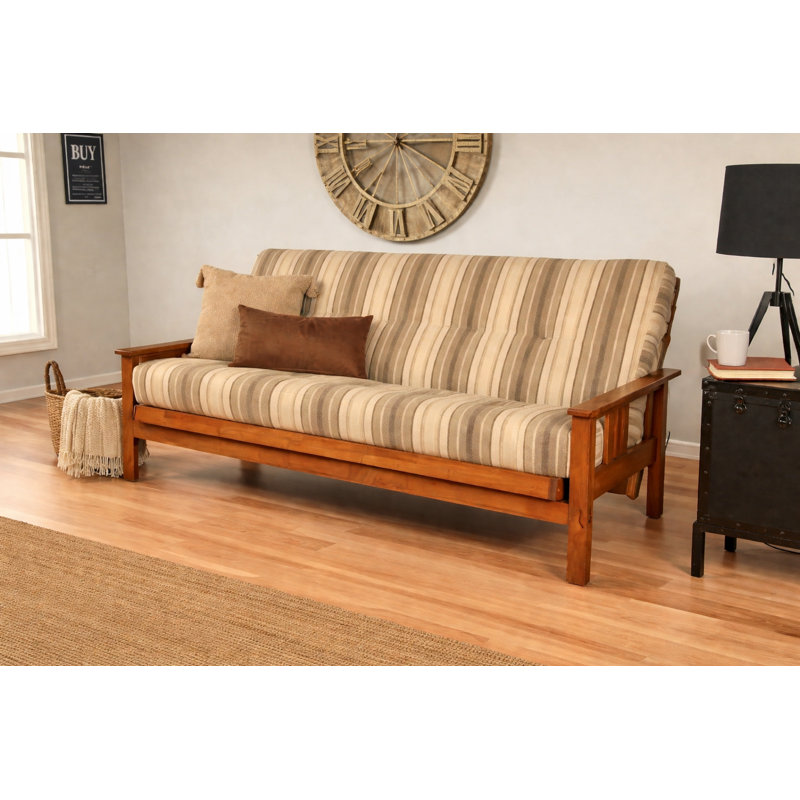 Lakel Futon Mattress, Frame Not Included, Parma Gray, Full, 8"