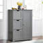 Armoire de rangement latérale avec 3 tiroirs et 1 armoire de rangement Rosalva-1206730727
