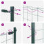 120cm H x 5000cm W Metal Border Fencing