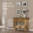 Dinnington 34.49'' Solid Wood Console Table-725907761-718095023