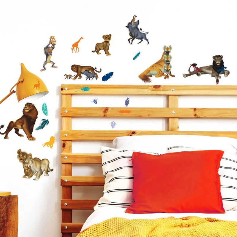 Adhésif décoratif très grand espace de style lion
