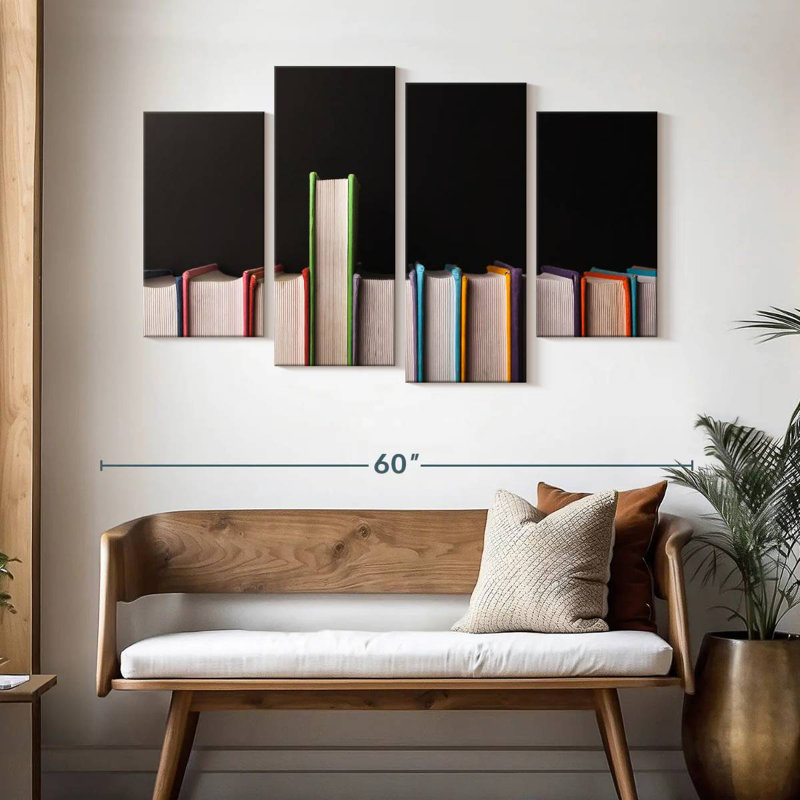 Kerner Favorite Book, 32" H x 52" W