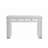 Mirrored Vanity Desk With 2 Storage Drawers