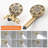 Wall Mounted Shower System With Handheld Shower Single Handle Complete Shower Faucet Set Brass 2-In-1 Shower Trim Kit With Rough-In Valve-113698038