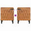 40cm W Solid Wood Bedside Table-1633936478