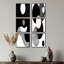 Balance of Dark Force Harmony - Ensemble de salon abstrait 6 pièces-941479092-941479093