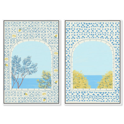 Mediterranean Window Set Set by Oliver Gal