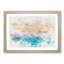 Walking Upon A Beach In Corfu Greece Watercolour - Framed Print-56882070-56882072