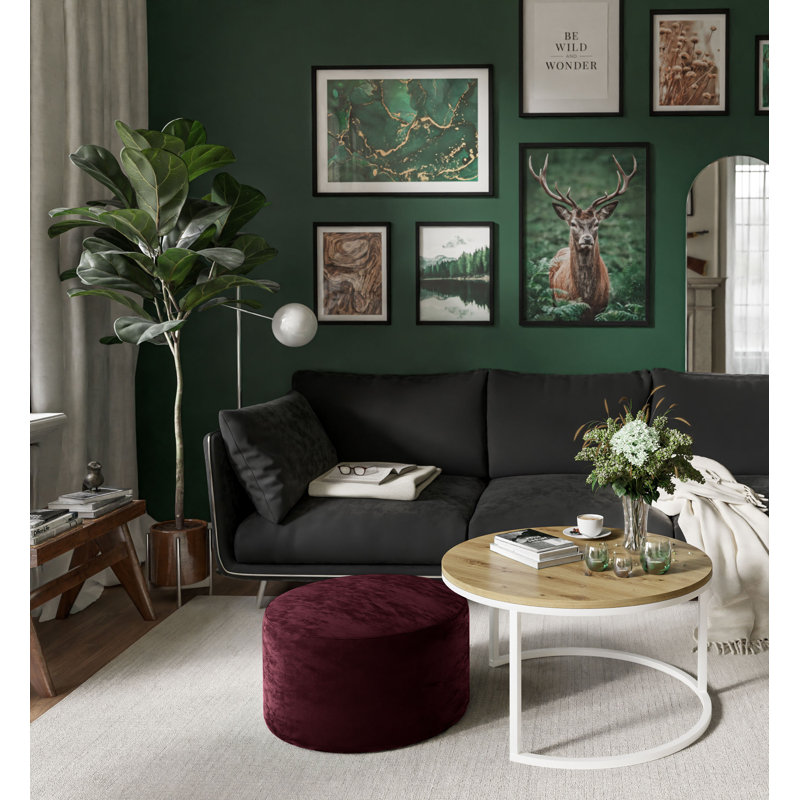 Gwili Frame Coffee Table, Artisan Oak