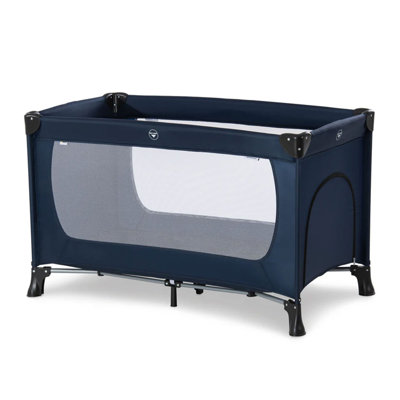 Lit de voyage pliable et matelas avec matelas hauck Dream N Play Plus, bleu marine