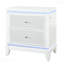 Table de chevet blanche ADALID