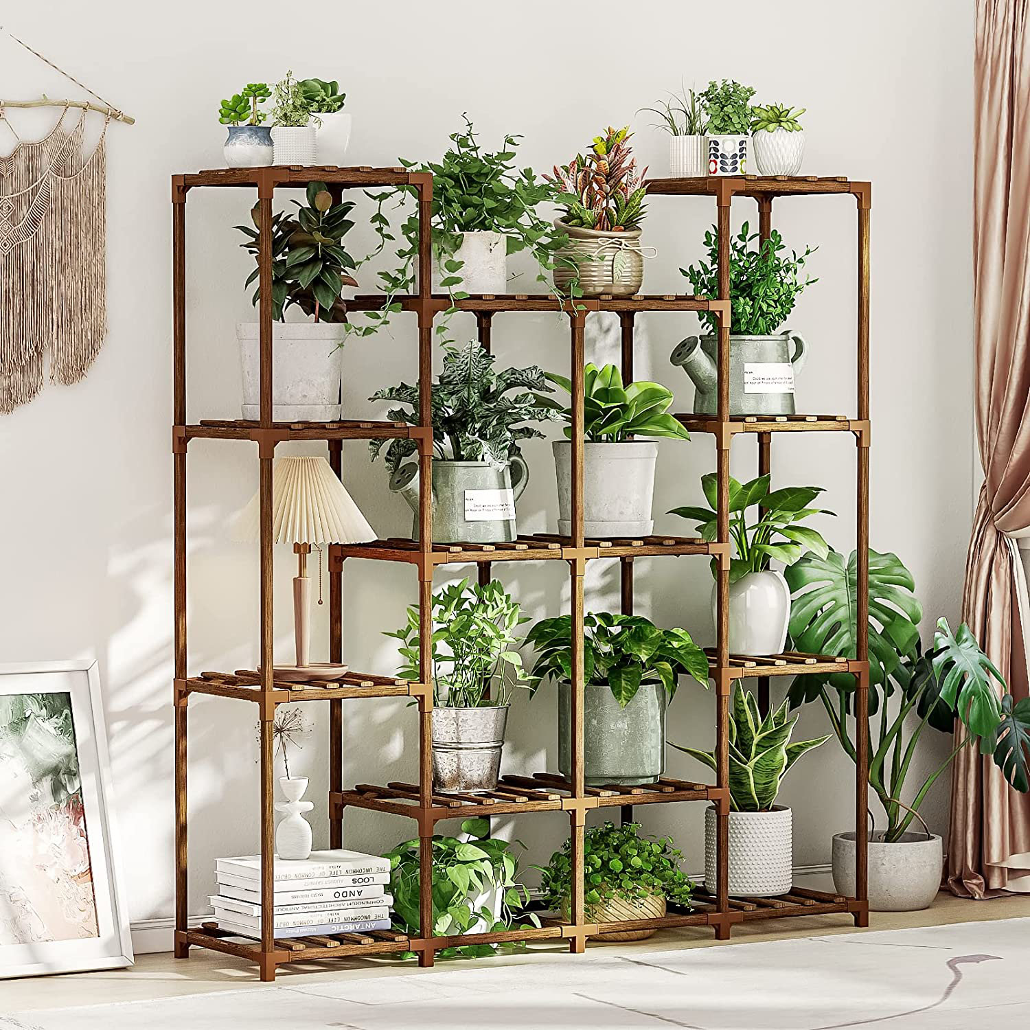 Arlmont & Co. Square Corner Plant Stand | Wayfair