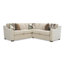 Upholstered L-Shaped Sectional Symmetrical