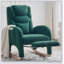 Chaise berçante avec repose-pieds réglable Teddy -191096112
