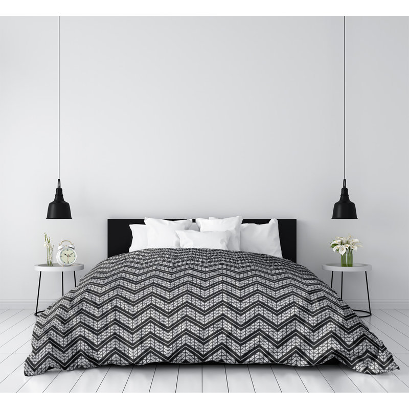 Housse de couette simple Rhonda Cheval, Housse de couette simple TG, Noir, Microfibre