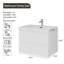 Armoire de salle de bain murale 30 po-899735097