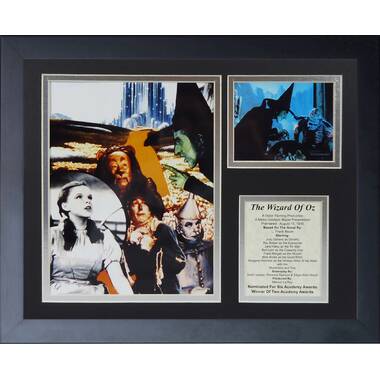 Legends Never Die Wizard of oz - Movie Art Framed Memorabili