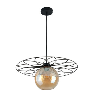 Annastaziah 1 - Light Matte Black Single Pendant
