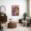 «Bright Bright BCBG», impression sur toile encadrée, impression sur toile-107907665-107907666
