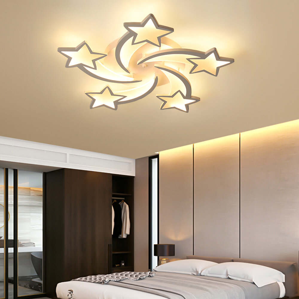 Modern Clouds LED Ceiling Light Fixture Chandelier Lamp Kids Bedroom Decor  42W