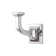 Forge Collection Single Prong Hook 2-3/4 Inch Long Chrome Finish