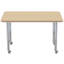 Table rectangulaire d'activité rectangulaire avec pieds réglables-49447495-99105924-99105923
