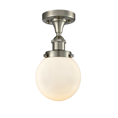Plafonnier semi-encastré 1 lumière 6 po Chippewa