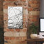  «Wayward 2» par Courtney Prahl, art mural sur toile, 12 po x 18 po