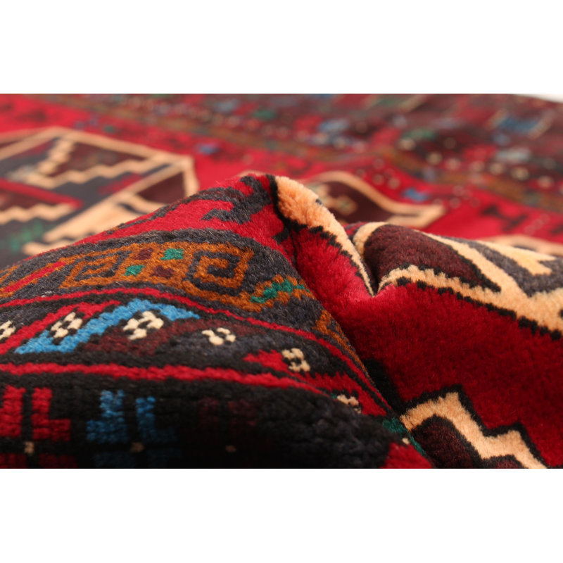 Teimani Red Rug 4'0" x 6'5"
