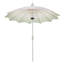 Parasol 9 pi avec lumières DEL, système de pivotement à 360 ° à bouton-poussoir, inclinaison de 30 ° (base non incluse)-1454579294