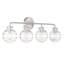  Éclairage pour salle de bain 4 lumières Mason en nickel satiné-119773837-119773834-119773832
