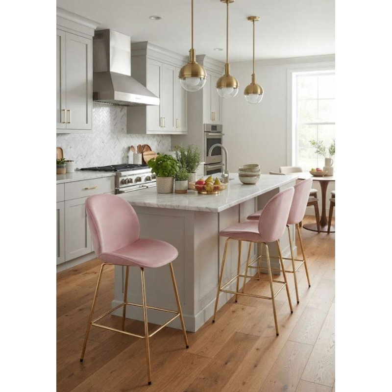 Tabouret Zurich, Rose