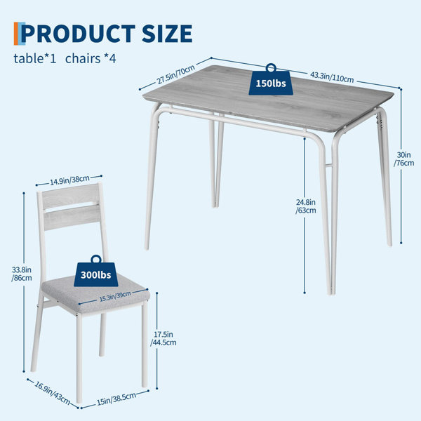 Dimensions du produit