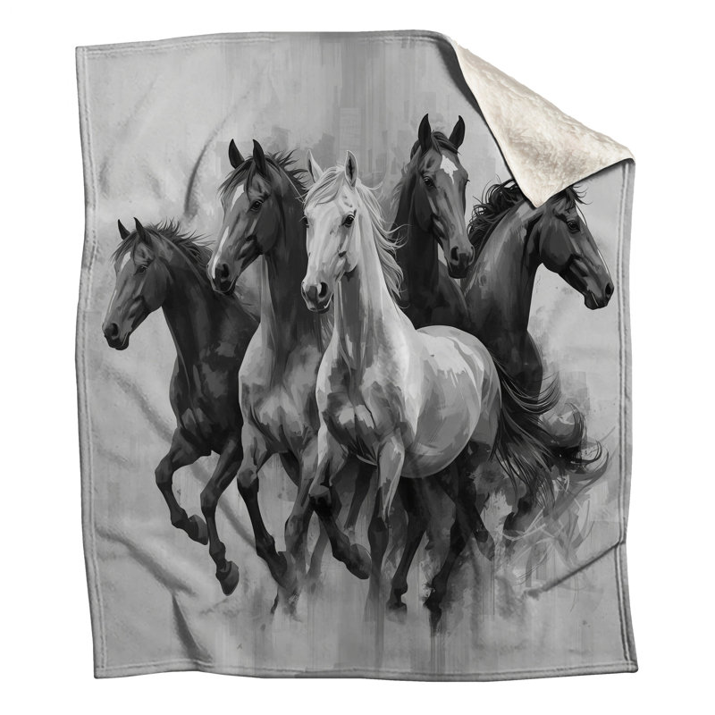 Groupe de couvertures pour chevaux, L 60 po x H 80 po