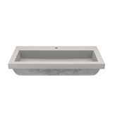 Trough Handmade Rectangular Bathroom Sink